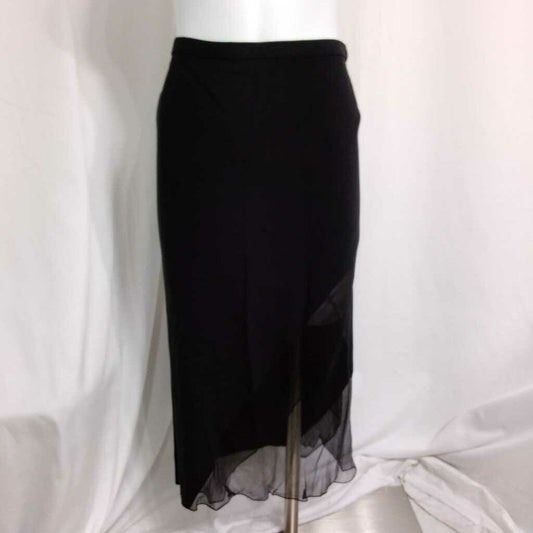 NWT VNTG ROBERT DANES BLACK SKIRTS SIZE LARGE MSRP $827.00 TC3