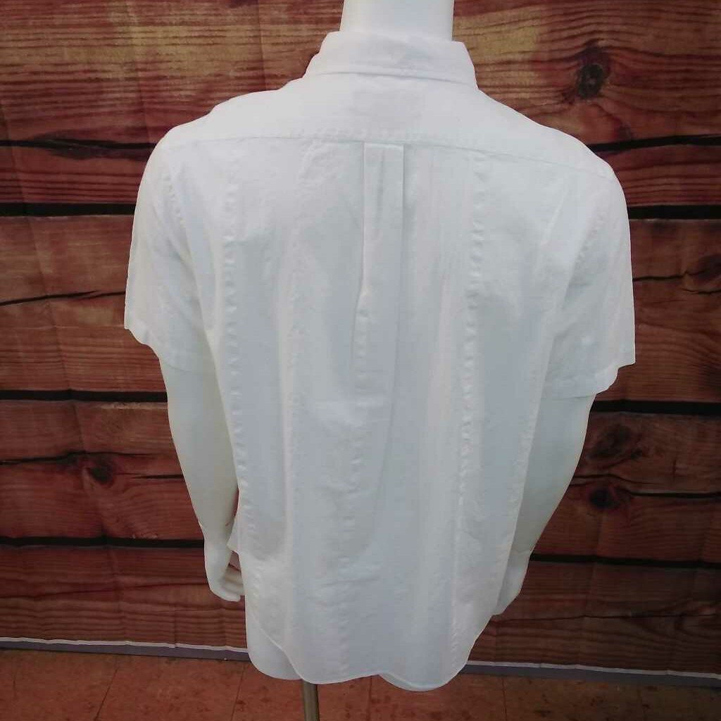 NWT MENS CREMIEUX COLLECTION WHITE SHIRT SIZE MEDIUM