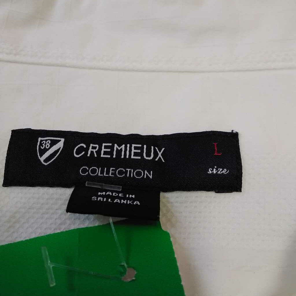 NWT MENS CREMIEUX COLLECTION WHITE SHIRT SIZE MEDIUM