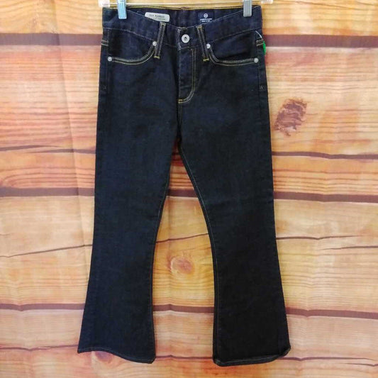 ADRIANO GOLDSCHMIED THE FARRAH 70'S BELL BOTTOM BLUE JEANS SIZE 25/0 TCC