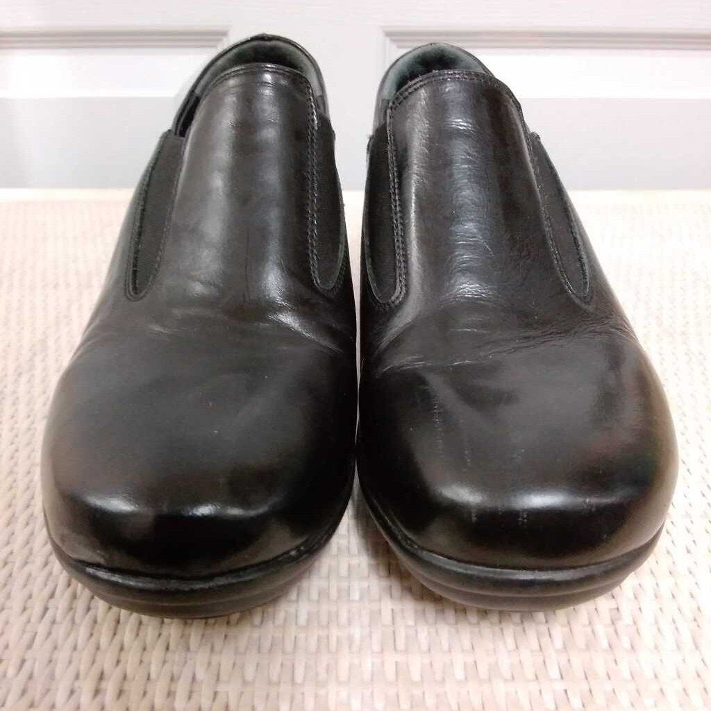 WOLKY BLACK WEDGE SHOES SIZE 40/9-9.5
