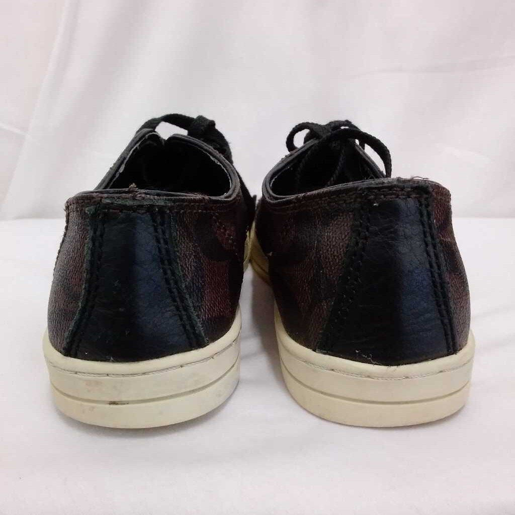 COACH BROWN MAHOGONY SNEAKERS SZ 6M