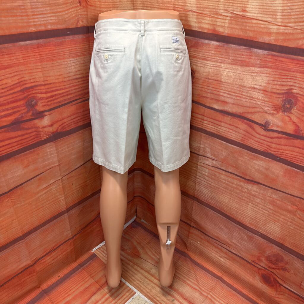 MENS VINEYARD VINES CREAM CHINO SHORTS SZ 35 TCC