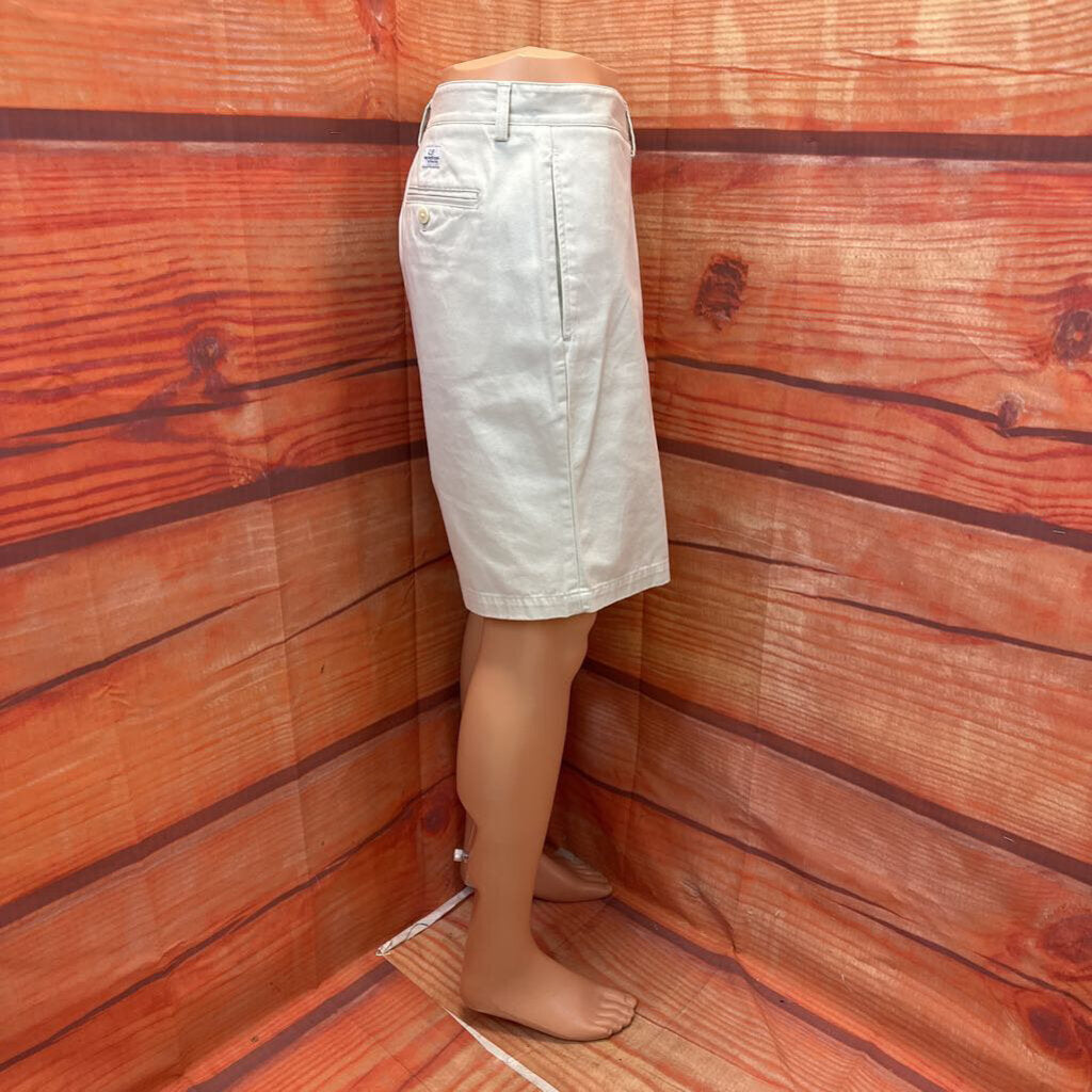 MENS VINEYARD VINES CREAM CHINO SHORTS SZ 35 TCC