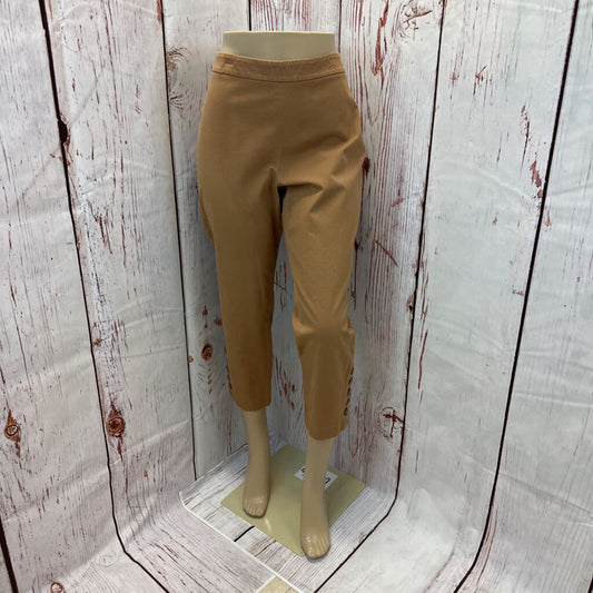 TALBOTS BROWN CHATHAM ANKLE PANT SZ 16P TCC