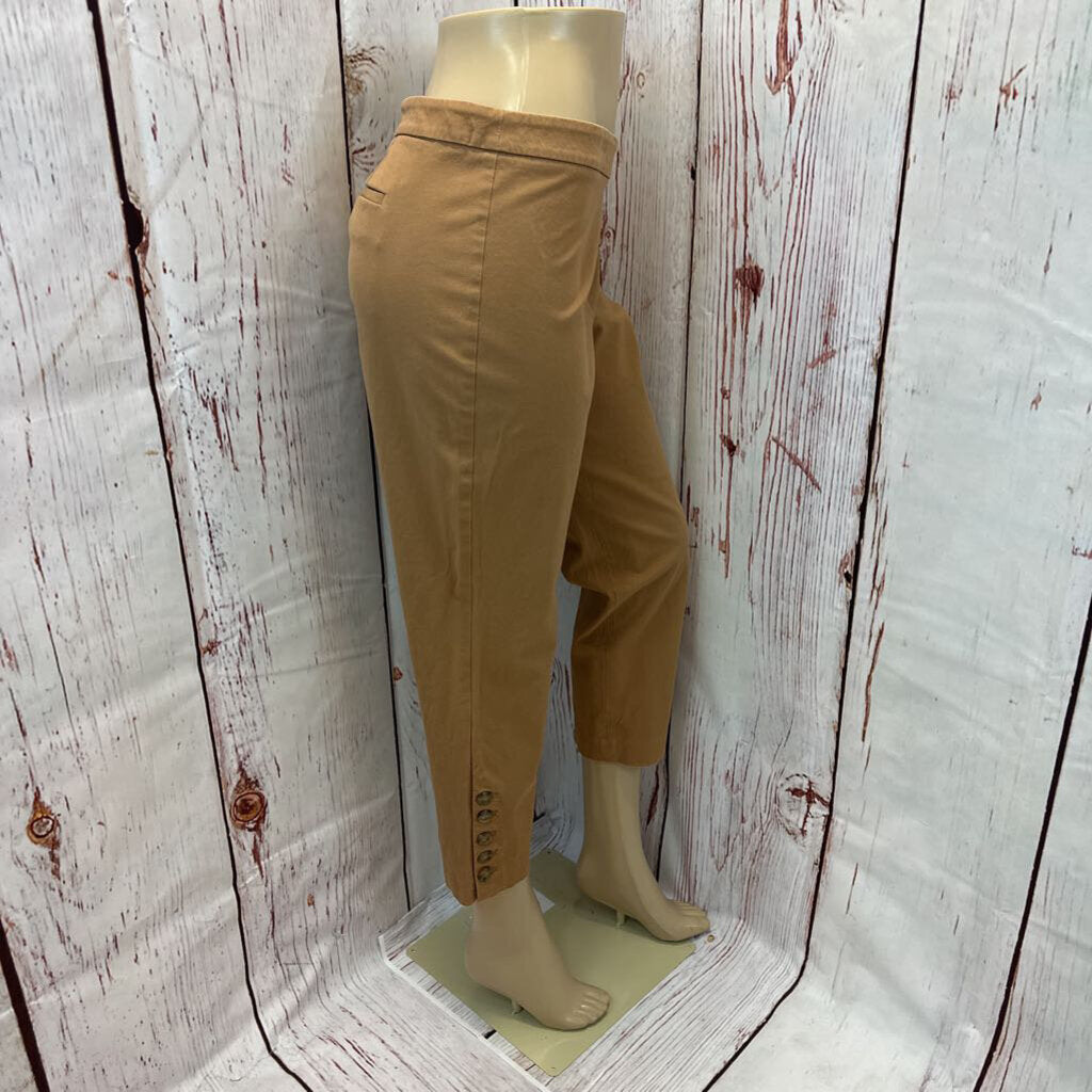 TALBOTS BROWN CHATHAM ANKLE PANT SZ 16P TCC