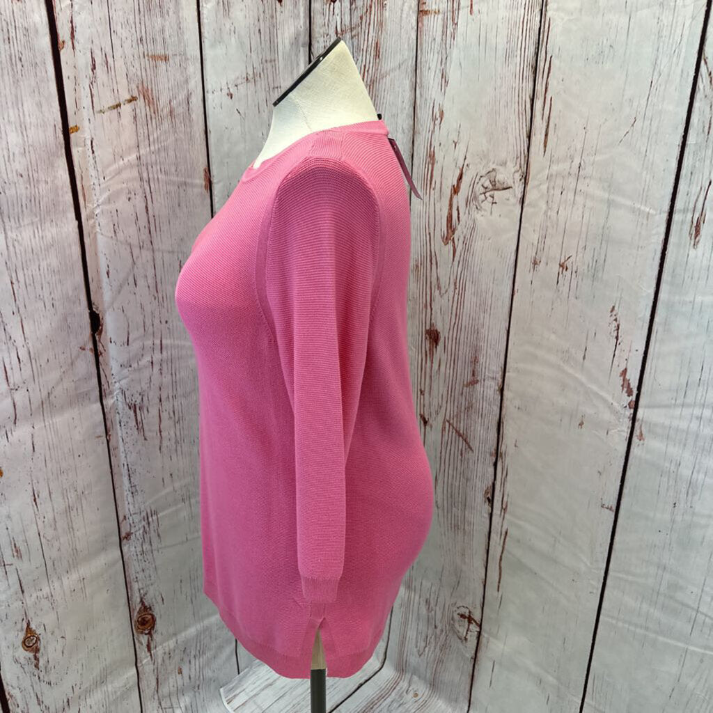 TALBOTS PINK SWEATER SZ LP TC3