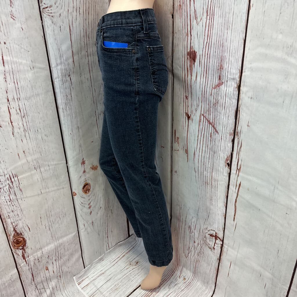 SECOND YOGA JEANS DARK WASH DENIM SZ 27 (4) TC3