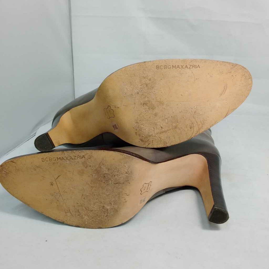 ROSS HOMMERSON METALIC LEATHER HEELS SIZE 7.5 TCA
