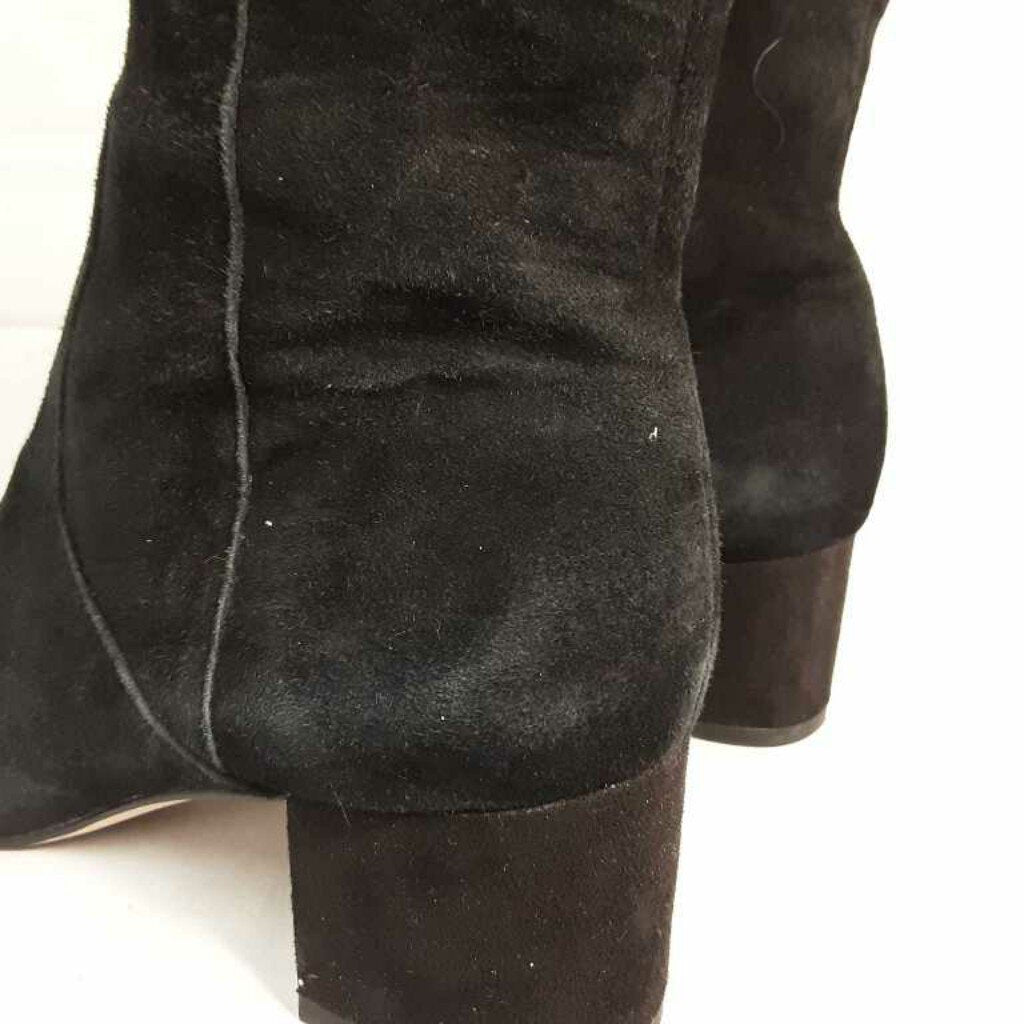 SAM EDELMAN "ELINA" BLACK SUEDE OVER-THE-KNEE BOOTS SIZE 6 TCC